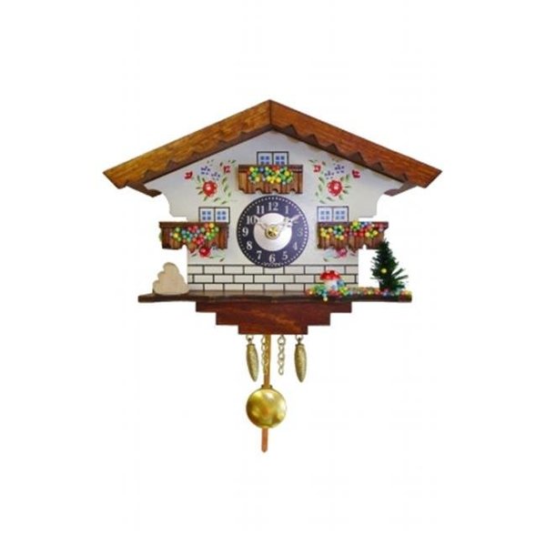 Engs ENGS 0183QP Engstler Battery-operated Clock - Mini Size with Music-Chimes 0183QP